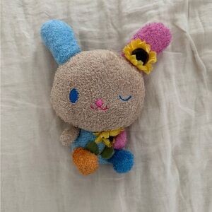 Sanrio Usahana Tan Sunburn Sunflower Bunny Plushie Stuffed Animal
